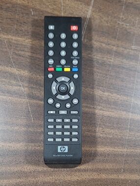 HP Blu-Ray Disc Player Remote Control